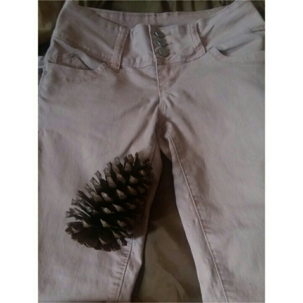 YMI - High-Waisted Pink Jeans